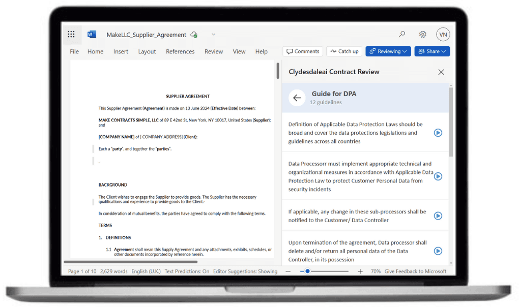 Ai document analysis tool